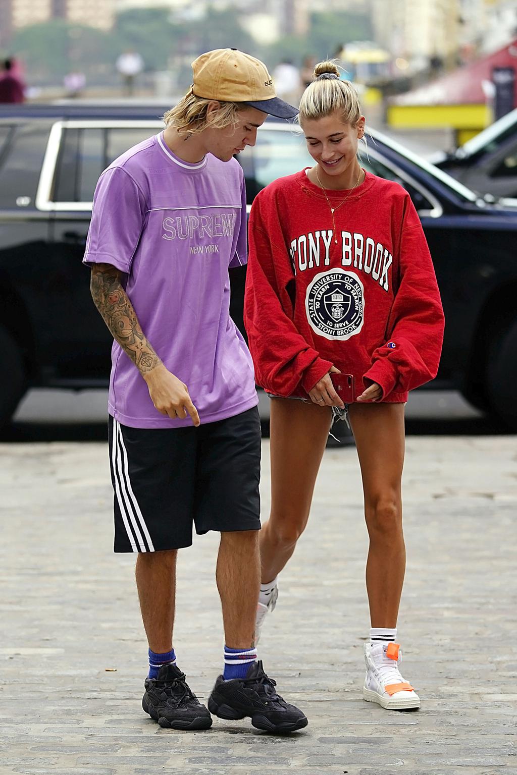 Justin Bieber and Hailey Bieber's Couple Street Style, Photos