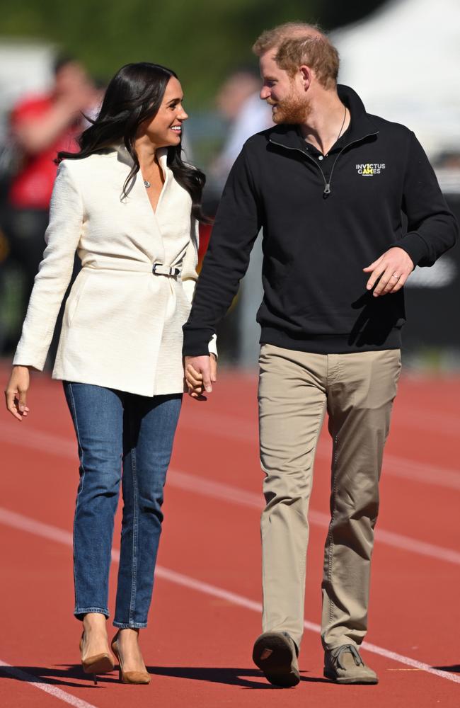 At the athletics event during the Invictus Games at Zuiderpark in April 2022. Picture: Karwai Tang/WireImage)