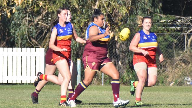 In photos: Glenmore take on Gladstone in women’s Aussie rules finals