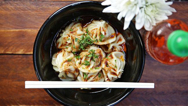 Manly Momo Bar has five types of traditional Nepalese dumplings. Photo: Adam Yip