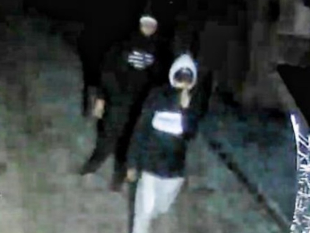 Two people were captured on CCTV footage during a string of break-ins around the South Burnett.