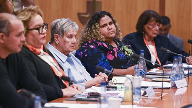 A meeting of the Referendum Working Group in Canberra. Picture: NCA NewsWire / Martin Ollman