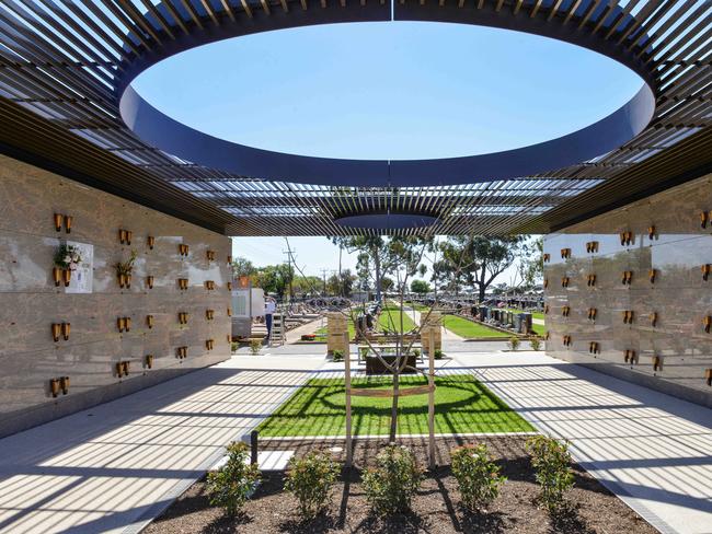 The Cheltenham Mausoleum, Sept 10, 2020. Picture: Brenton Edwards