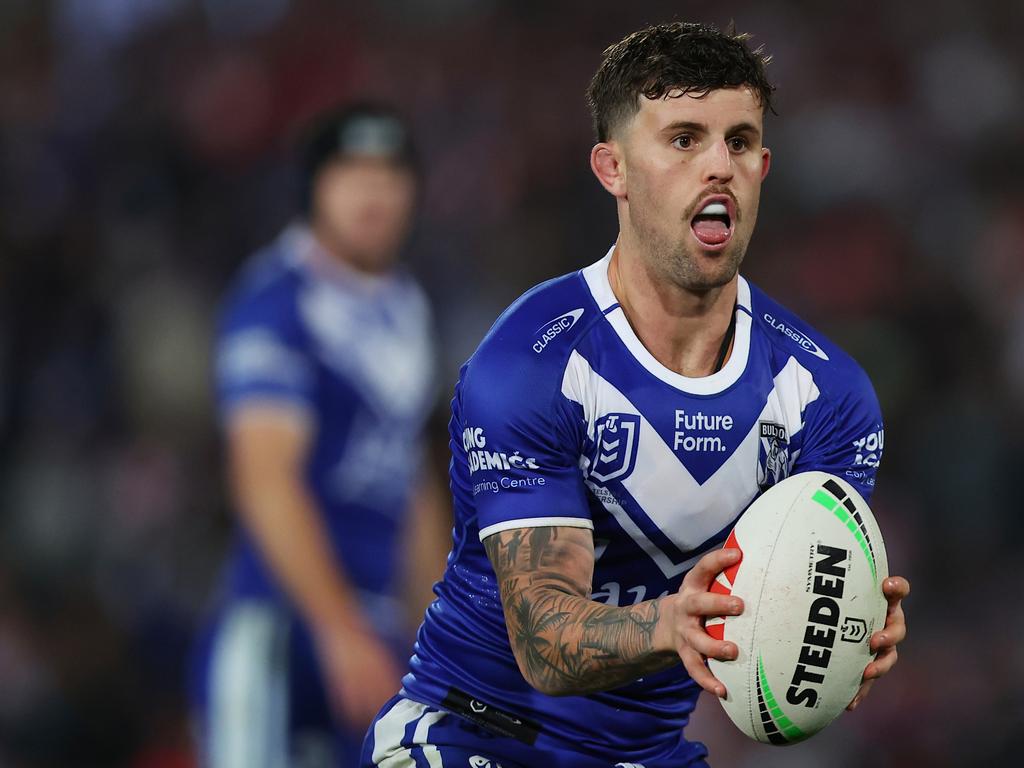 Toby Sexton is yet to kick-off contract talks with the Bulldogs, despite hitting the open market on November 1. Picture: Getty Images