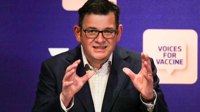 Premier Daniel Andrews not uniting Victorians with his leadership. Picture: Getty Images