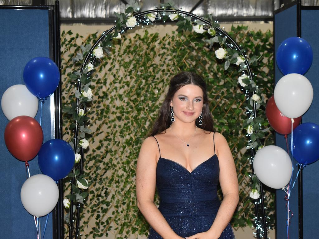 Ava O'Reilly at Stanthorpe State High School's 2023 formal (Photo: NRM)