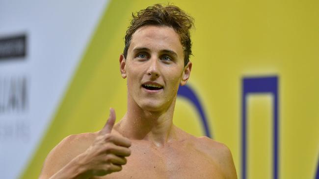 100m freestyler Cameron McEvoy.