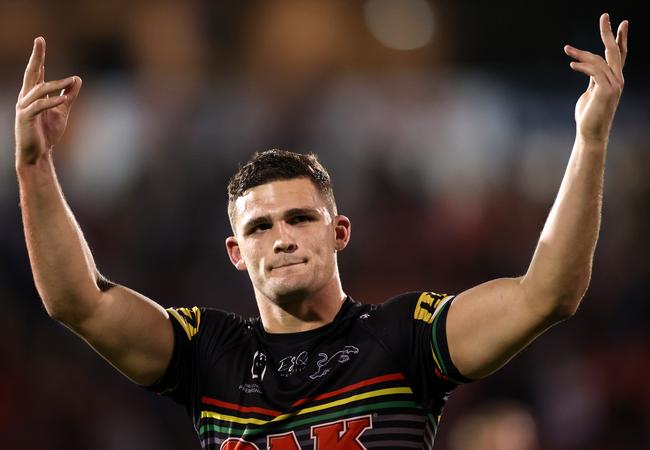 Nathan Cleary is wary of the threat of Cody Walker.