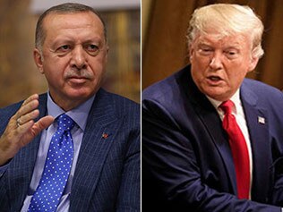 rECEP TAYHYIP ERDOGAN AND DONALD TRUMP