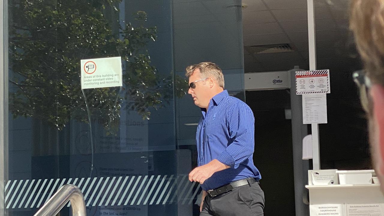 Dean Carelse leaves Maroochydore Magistrates Court on Wednesday, June 2, 2021