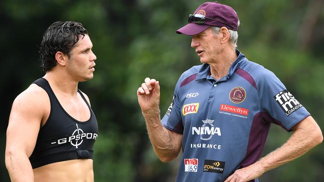 Wayne Bennett has urged James Roberts to right the ship in Brisbane.