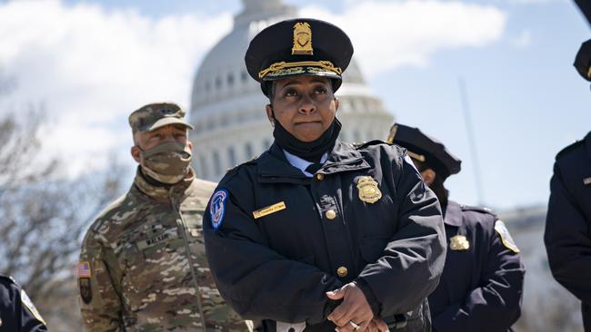 Acting Capitol Police Chief Yogananda Pittman. Picture: Getty/ Drew Angerer