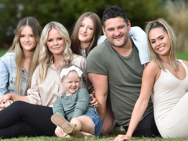 Alex Fevola said the affair was torturous but they have now rebuilt their family. Picture: Nicki Connolly