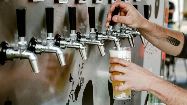 Hyped-up crowds soaked up the sunshine and plenty of the amber fluid at the Gippsland Beer Fest on November 16, 2024. Picture: Facebook/Melbourne Food &amp; Wine Festival