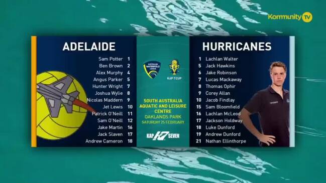 Replay: KAP7 Cup Tournament Day 17 - FYFE Adelaide/Hobart Jets v Hunter Hurricanes (Men)