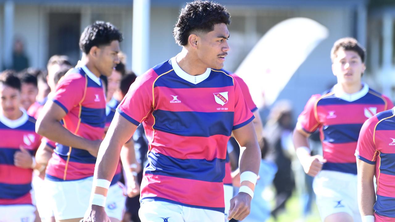 GPS First XV rugby between BSHS and Toowoomba Grammar. Saturday July 13, 2024. Picture, John Gass