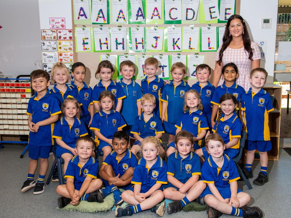 My First Year 2022: Mater Dei Primary School Prep Garnet – teacher Kimberley Collett. March 2022 Picture: Bev Lacey