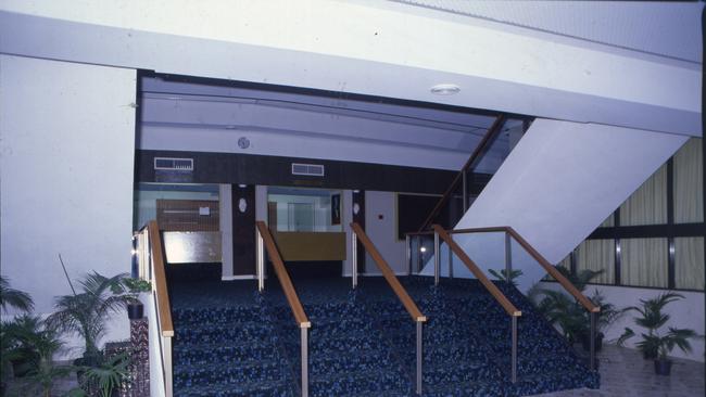 Pilbeam Theatre around the opening days in 1979. There has been two fit-outs and renovations since then.