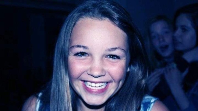 Amy Bowden as a young girl growing up in Victoria. Pictures: Supplied by family