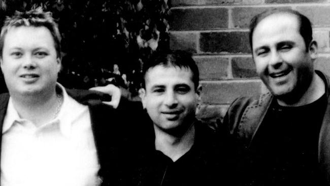 Notorious crime figures Carl Williams, Andrew Veniamin and Tony Mokbel.