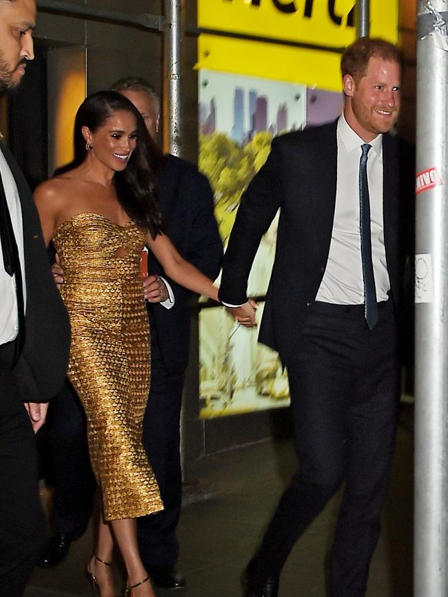 Meghan Markle and Prince Harry on May 163 in New York, New York. Picture: MEGA/GC Images