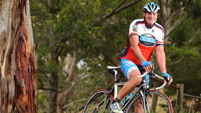 Mike Turtur pictured in the Adelaide Hills. Picture: Tait Schmaal.