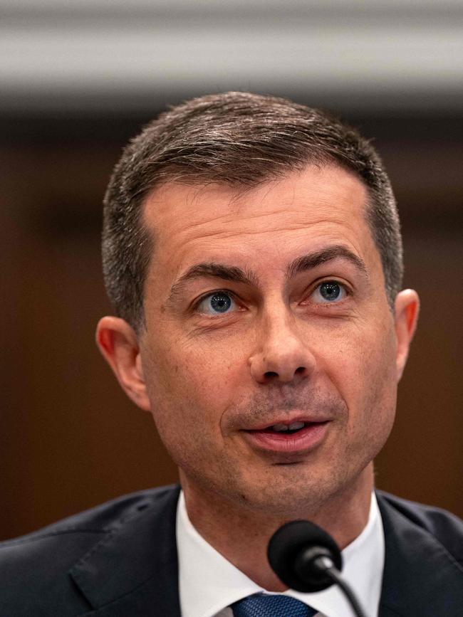 US Secretary of Transportation Pete Buttigieg. Picture: Getty Images via AFP