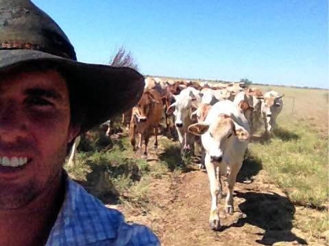 Nigel Simmons has seen 265mm of rain fall in the last week. Picture: Facebook