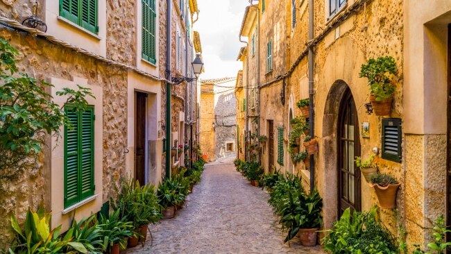 Exploring the streets of Palma, Mallorca. Picture: Getty