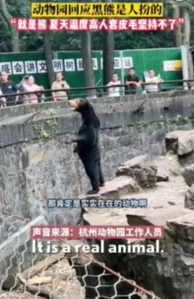 People claimed her saggy skin looked more like ‘baggy trousers. Picture: Twitter