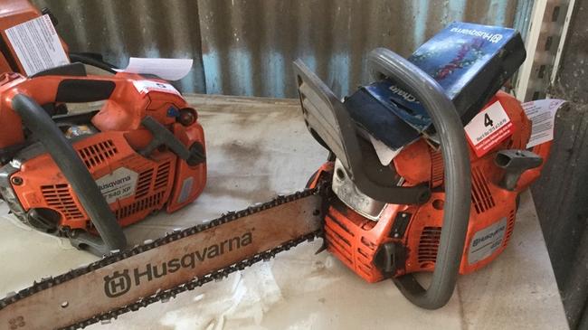 Police allegedly recovered a stash of power tools at a Canley Heights home.