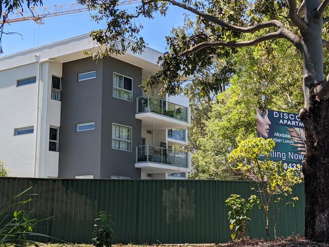 The Discovery Apartments in Helensvale.