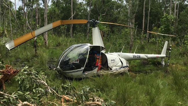 Graphics and pictures from the ATSB report into the chopper crash in which Outback Wrangler star Chris 