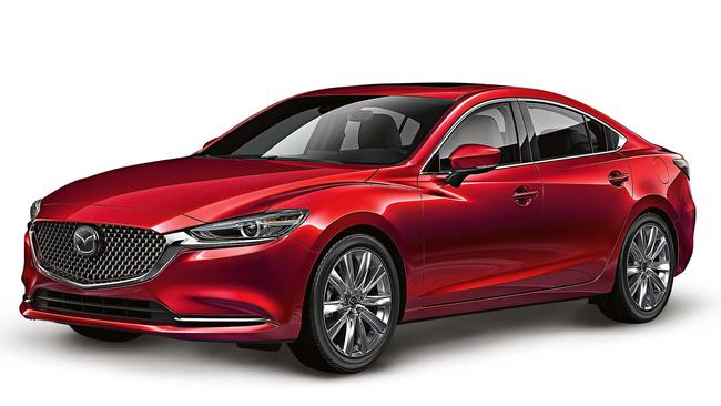 Like the car, love the colour: the Mazda 6 Tourer Sport.