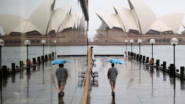 Australians may need to keep out the umbrellas this summer. Picture: NewsWire / Damian Shaw