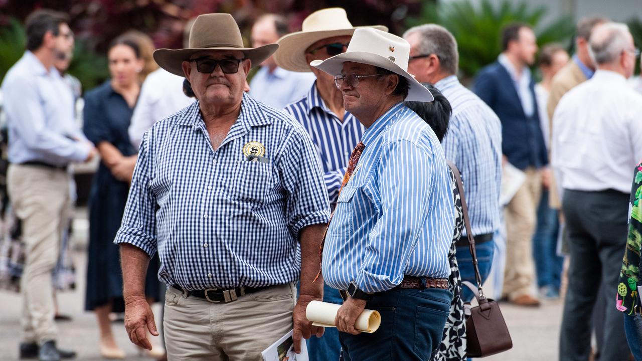 Hundreds paid tribute to respected agriculture industry leader Luke Bowen at a state funeral in Darwin on Tuesday, 17 September 2024. Picture: Pema Tamang Pakhrin