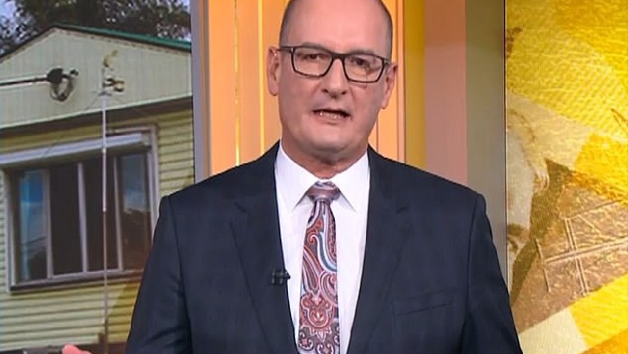 Sunrise host David Koch was shocked by the teen’s story. Picture: Channel 7