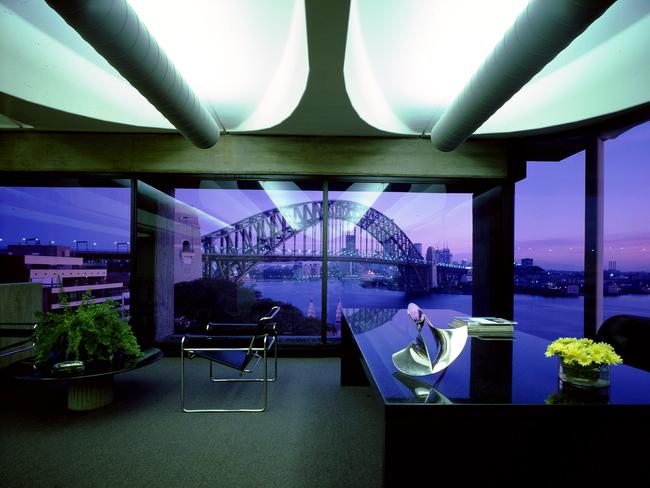 The Seidler Office Building at 2 Glen St Milsons Point. Picture: Max Dupain, 1973.