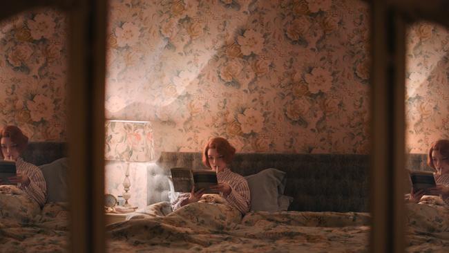 Beth in her new bedroom. PICTURE: Courtesy of Netflix