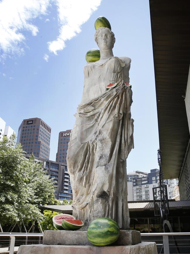 Tony Matelli’s Hera statue. Picture: David Caird