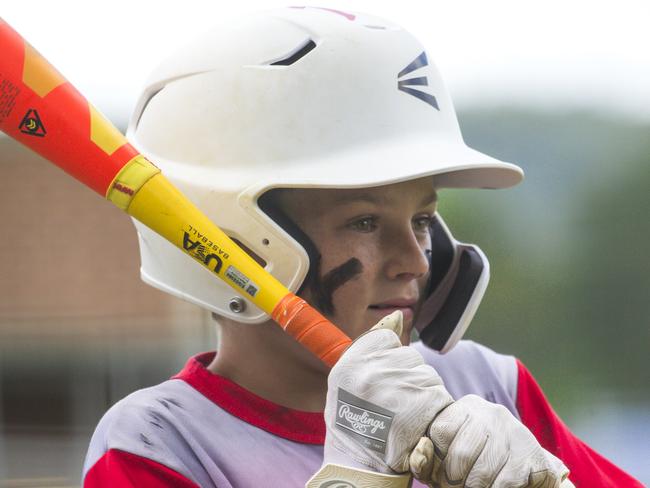 Redcliffe Padres V Dolphins during the Summer Classic baseball at Mudgeeraba.Picture: Glenn Campbell