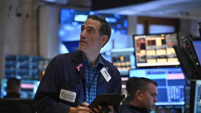 The S&amp;P 500 bounced about 10 per cent and the ASX 200 bounced 6 per cent in under three weeks. Picture: AFP