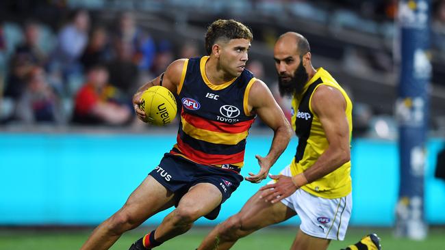 Tyson Stengle has been stood down by the Crows as an investigation is underway. Picture: Getty Images.