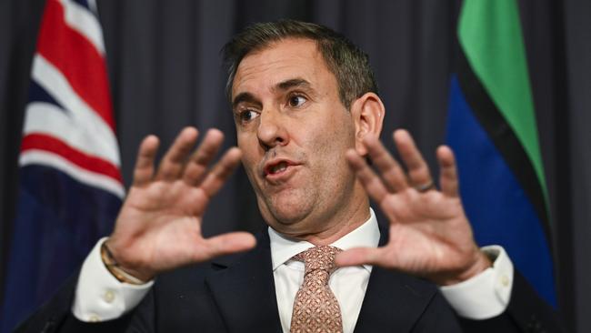 Federal Treasurer Jim Chalmers has proposed tax laws, which could be slugging retirees within weeks. Picture: NewsWire/Martin Ollman