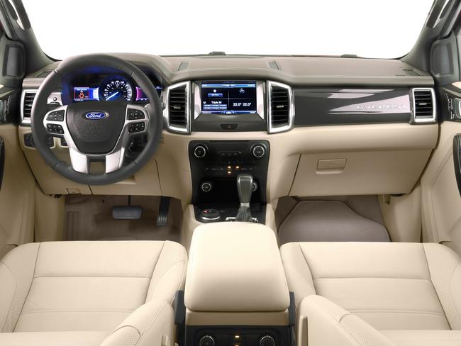 On sale for about $45,000 next year ... The family-sized, four-wheel-drive 2015 Ford Everest. Picture: Supplied