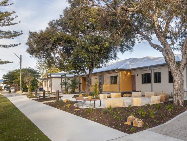 Yarning Circle facing Shirley Street, Byron CoLab.