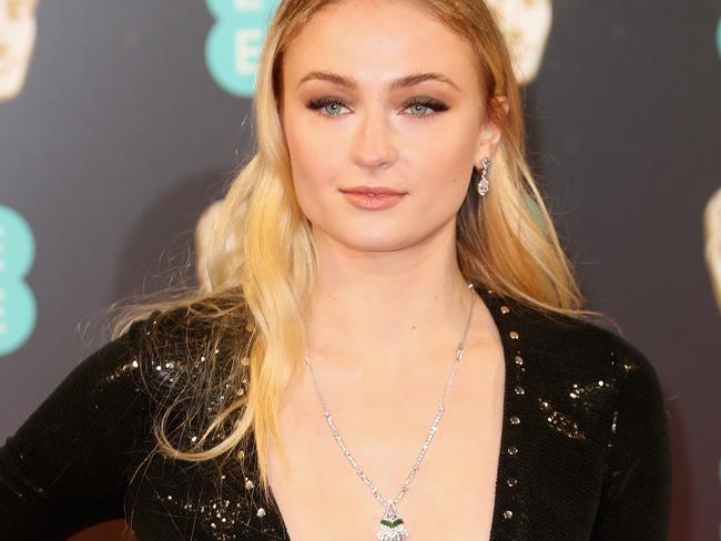 LONDON, ENGLAND - FEBRUARY 12:  Sophie Turner attends the 70th EE British Academy Film Awards (BAFTA) at Royal Albert Hall on February 12, 2017 in London, England.  (Photo by Chris Jackson/Getty Images)