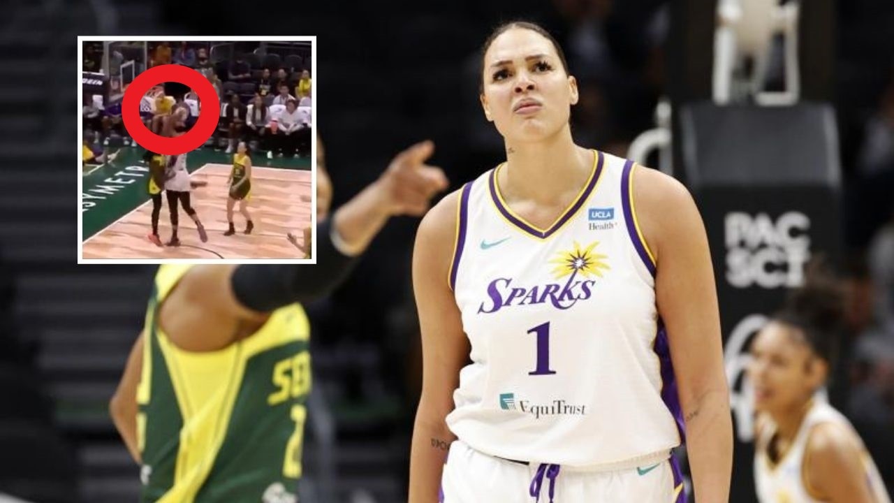 Liz Cambage didn't have it all her own way.