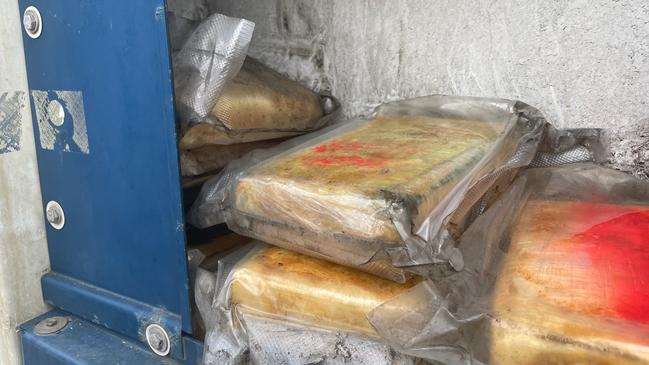 $6m seizure of cocaine at Bell Bay. Picture: Tasmania Police.