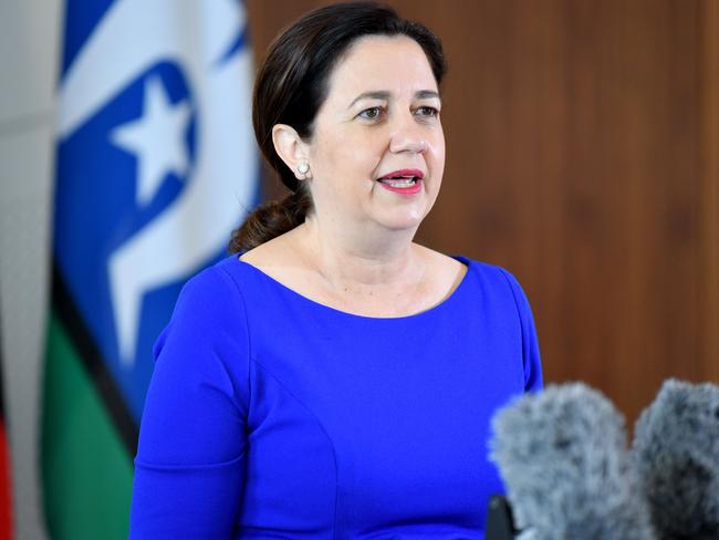 Queensland Premier Annastacia Palaszczuk. Picture: NCA NewsWire / Dan Peled